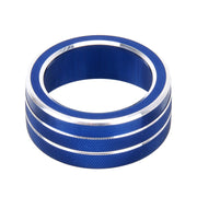 Custodia per manopola del condizionatore d'aria in lega di alluminio per auto da 3 pezzi per Honda Accord di decima generazione, For Honda Tenth Generation Accord(Blue), For Honda Tenth Generation Accord(Red)