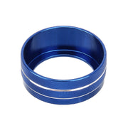 Custodia per manopola del condizionatore d'aria in lega di alluminio per auto da 3 pezzi per Honda Accord di decima generazione, For Honda Tenth Generation Accord(Blue), For Honda Tenth Generation Accord(Red)