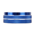 Custodia per manopola del condizionatore d'aria in lega di alluminio per auto da 3 pezzi per Honda Accord di decima generazione, For Honda Tenth Generation Accord(Blue), For Honda Tenth Generation Accord(Red)