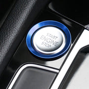 Decorazione adesiva in lega di alluminio con pulsante di avviamento del motore dell'auto per Volkswagen, For Volkswagen (Engine Start), For Volkswagen