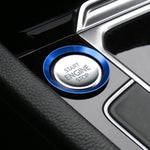 Decorazione adesiva in lega di alluminio con pulsante di avviamento del motore dell'auto per Volkswagen, For Volkswagen (Engine Start), For Volkswagen
