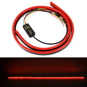 Luce freno per auto in posizione alta da 10 W, lunghezza cavo DC 12 V: 100 cm (luce rossa), Cable Length: 100cm