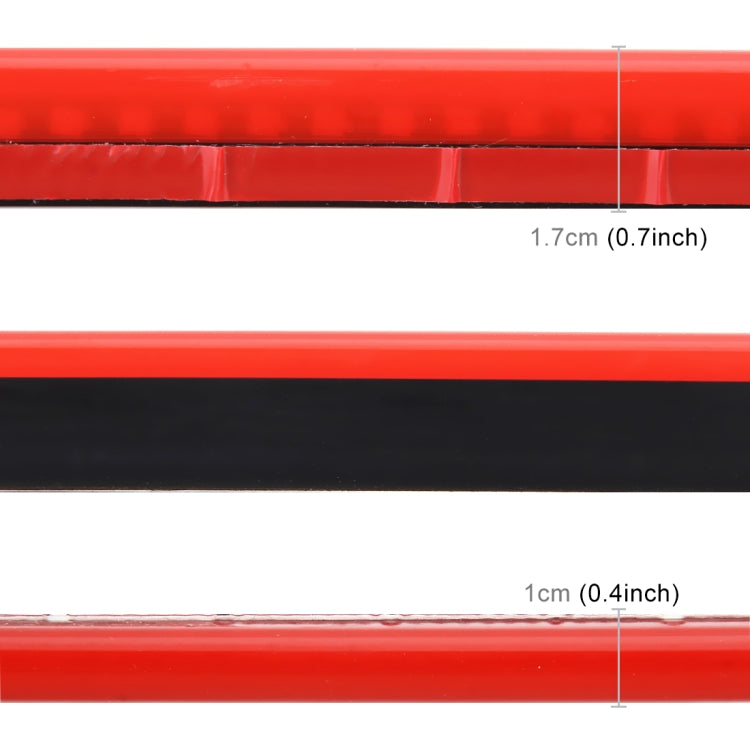 Luce freno per auto in posizione alta da 10 W, lunghezza cavo DC 12 V: 100 cm (luce rossa), Cable Length: 100cm