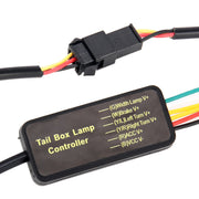 Luce freno per auto in posizione alta da 10 W, lunghezza cavo DC 12 V: 100 cm (luce rossa), Cable Length: 100cm