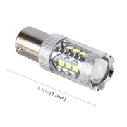 2 PZ 1156 / BA15S 5W 250LM 6000K Luci di retromarcia per auto per auto Luci di retromarcia 16 LED Lampade SMD-2835, DC 12V, 1156 / BA15S 5W