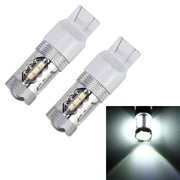 2 PZ T20 / 7440 5W 250LM 6000K Luci di retromarcia per auto per auto Luci di retromarcia 16 LED Lampade SMD-2835, DC 12V, T20 / 7440