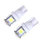 Lampada per luci di ingombro per auto 10PCS T10 3W 5500K SMD 5050 5 LED, DC 12V, 5630-5smd LED