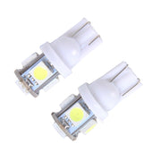 Lampada per luci di ingombro per auto 10PCS T10 3W 5500K SMD 5050 5 LED, DC 12V, 5630-5smd LED