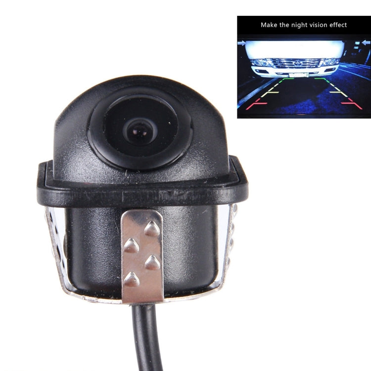 720×540 Pixel effettivi PAL 50HZ / NTSC 60HZ CMOS II Telecamera di retromarcia per auto universale impermeabile, DC 12V, Lunghezza cavo: 4m, Waterproof