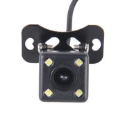 720×540 Pixel effettivi PAL 50HZ / NTSC 60HZ CMOS II Telecamera di retromarcia per auto universale impermeabile con 4 lampade a LED, DC 12V, Lunghezza cavo: 4m, 4 LED Lamp