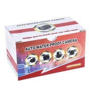 720×540 Pixel effettivi PAL 50HZ / NTSC 60HZ CMOS II Telecamera di retromarcia per auto universale impermeabile con 4 lampade a LED, DC 12V, Lunghezza cavo: 4m, 4 LED Lamp