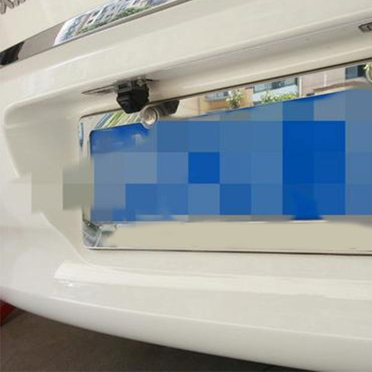 720×540 Pixel effettivi PAL 50HZ / NTSC 60HZ CMOS II Telecamera di retromarcia per auto universale impermeabile con 4 lampade a LED, DC 12V, Lunghezza cavo: 4m, 4 LED Lamp
