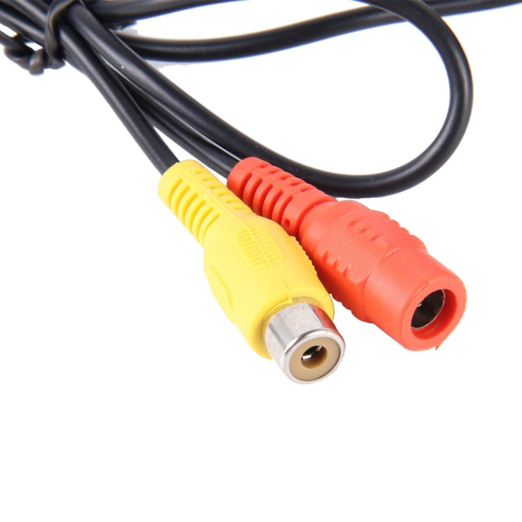 720×540 Pixel effettivi PAL 50HZ / NTSC 60HZ CMOS II Telecamera di retromarcia per auto universale impermeabile, DC 12V, Lunghezza cavo: 4m, DC 12V