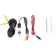 720×540 Pixel effettivi PAL 50HZ / NTSC 60HZ CMOS II Telecamera di retromarcia per auto universale impermeabile, DC 12V, Lunghezza cavo: 4m, 720x540