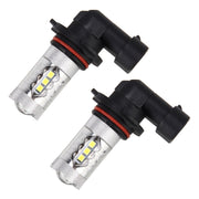 2 fendinebbia per auto HB4 / 9006 DC 12V 5W 250LM con 16 lampadine LED SMD-2835 (luce bianca), HB4 / 9006