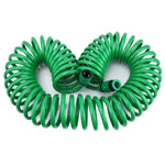 Tubo a spirale telescopico per tubo a molla della serie di irrigazione da giardino con adattatore e connettore per connettore dell'acqua, lunghezza: 30 m, 30m Telescopic Pipe