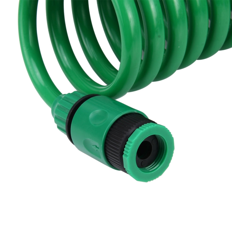 Tubo a spirale telescopico per tubo a molla della serie di irrigazione da giardino con adattatore e connettore per connettore dell'acqua, lunghezza: 30 m, 30m Telescopic Pipe