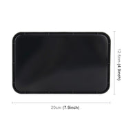 3R-2136 Tappetino antiscivolo in gomma morbida per auto multiuso ausiliario Dimensioni: 20 * 12,5 * 1,0 cm, 3R-2136