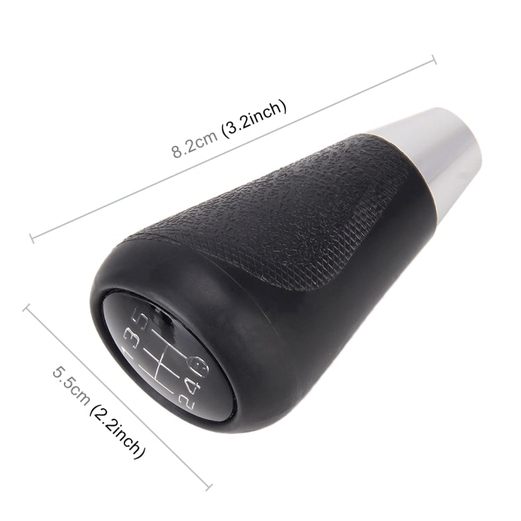 Pomello del cambio manuale a 6 velocità con cambio manuale in resina modificata per veicolo universale, dimensioni: 8,2 * 5,5 cm
