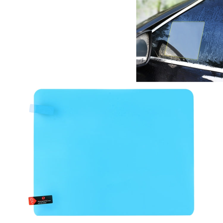Pellicola protettiva per specchietto retrovisore PET per auto, trasparente, antiappannamento, impermeabile, antipioggia, dimensioni: 20 x 17 cm, 20*17cm