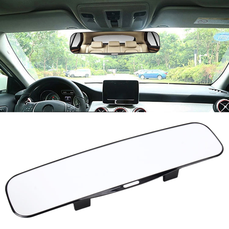 3R-331 Specchio curvo grandangolare regolabile per punto cieco per interni di camion per auto, dimensioni: 30 * 8,5 * 3,5 cm, Size: 30*8.5*3.5cm