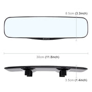 3R-331 Specchio curvo grandangolare regolabile per punto cieco per interni di camion per auto, dimensioni: 30 * 8,5 * 3,5 cm, Size: 30*8.5*3.5cm