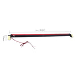 Terza luce freno per auto a 80 LED, lunghezza cavo DC 12V: 80 cm, with 80 LED Lamps