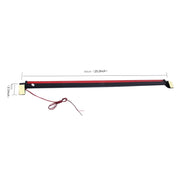 Terza luce freno per auto a 80 LED, lunghezza cavo DC 12V: 80 cm, with 80 LED Lamps