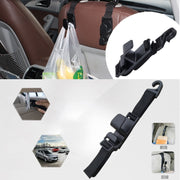 SHUNWEI SD-2512 Gancio per poggiatesta per auto Universale regolabile Sedile posteriore per poggiatesta Gancio per gancio per borsa Borsa di stoffa Alimentari, SD-2512