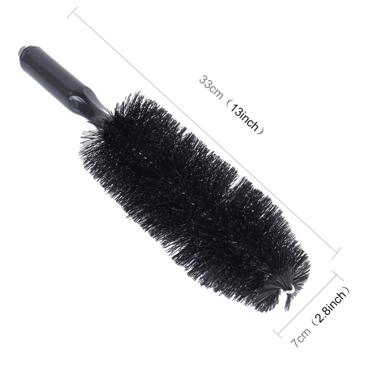 KANEED Portable Loop Style Auto Car Vehicle Moto Ruota Cerchione Mozzo Scrub Spazzola per lavaggio Lavaggio Strumento di pulizia, Tire Rim Hub Brush, UK Stock Tire Rim Hub Brush, US Stock Tire Rim Hub Brush