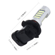 2 PCS 9005 10W 900LM 8000K 42 SMD-2835 LED Fendinebbia per auto, DC 12V (luce bianca), 9005