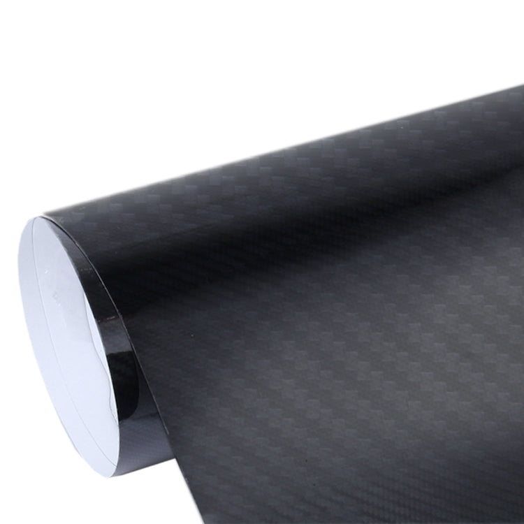 Foglio di pellicola per decalcomanie in vinile per auto in fibra di carbonio lucida 5D, rilascio d'aria, dimensioni: 152 cm x 50 cm