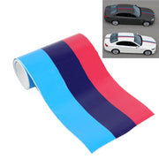 Pellicola decalcomania per adesivi in plastica per auto da 5 m, Strip Line Style, French Flag