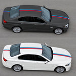 Pellicola decalcomania per adesivi in plastica per auto da 5 m, Strip Line Style, French Flag