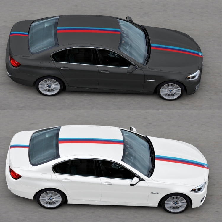 Pellicola decalcomania per adesivi in plastica per auto da 5 m, Strip Line Style, French Flag