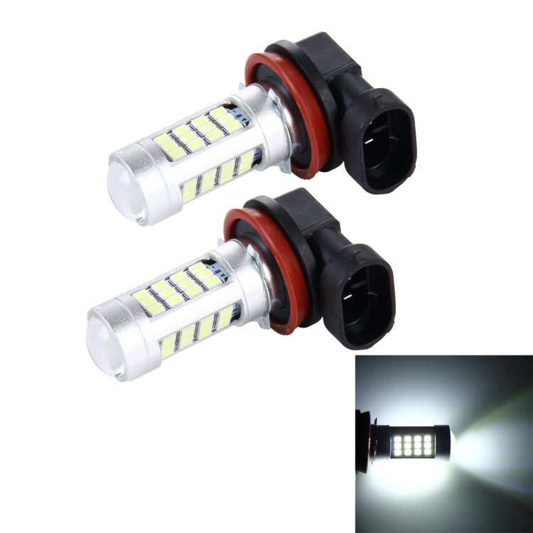 2 PCS H8/H11 10W 900LM 8000K 42 SMD-2835 LED Fendinebbia per auto, DC 12V (luce bianca), H8/H11