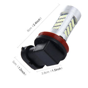 2 PCS H8/H11 10W 900LM 8000K 42 SMD-2835 LED Fendinebbia per auto, DC 12V (luce bianca), H8/H11