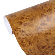 Adesivo in vinile per auto in fibra di carbonio testurizzato lucido, pellicola per decalcomanie, per mobili da cucina, applicazione, dimensioni: 50 cm x 200 cm, Glossy Wood Grain A 50cm x 200cm, Oak Wood, Acacia Wood, Glossy Wood Grain B 50cm x 200cm