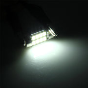 2 PZ 3W 200 LM 6000K 31MM 8 LED SMD-2835 Decodifica porta bicuspide Lampada da lettura per auto Lampada da lettura a LED, DC 12V, 31MM