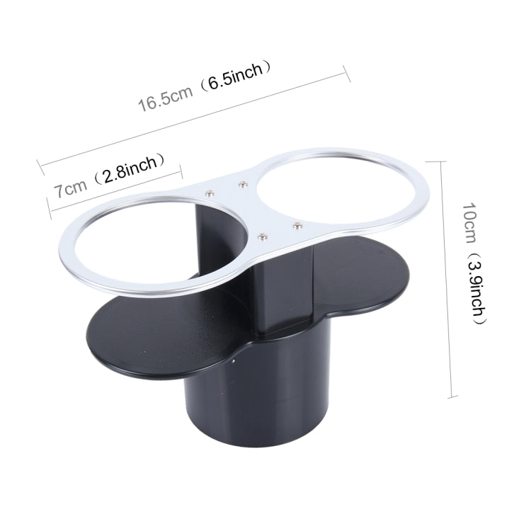 SHUNWEI SD-1021 Supporto per portabicchieri per borraccia con doppio foro per supporto per camion per auto, SD-1021