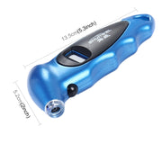 SHUNWEI SD-2802 Manometro digitale per pneumatici 150 PSI 4 impostazioni per auto camion bicicletta con LCD retroilluminato e impugnatura antiscivolo, SHUNWEI SD-2802