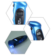 SHUNWEI SD-2802 Manometro digitale per pneumatici 150 PSI 4 impostazioni per auto camion bicicletta con LCD retroilluminato e impugnatura antiscivolo, SHUNWEI SD-2802