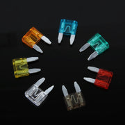 100 PZ 5Amp 7,5Amp 10Amp 15Amp 20Amp 25Amp 30Amp Portafusibile a lama adattatore per fusibile aggiuntivo per circuito (dimensione media), Medium Size