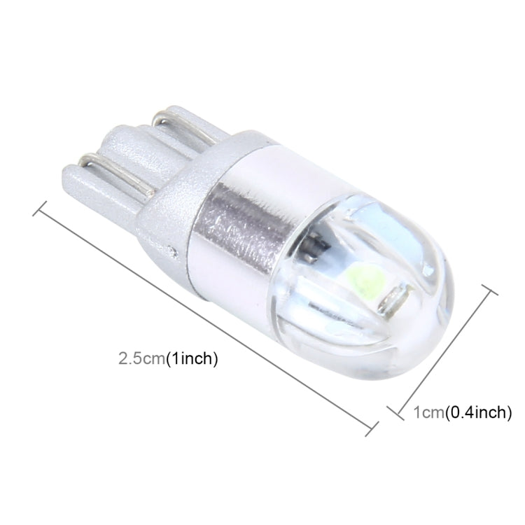 2 luci di ingombro per auto a LED T10 2W 2 SMD-3030 LED, DC 12V, 2 SMD-3030, 2 SMD-3030 LEDs