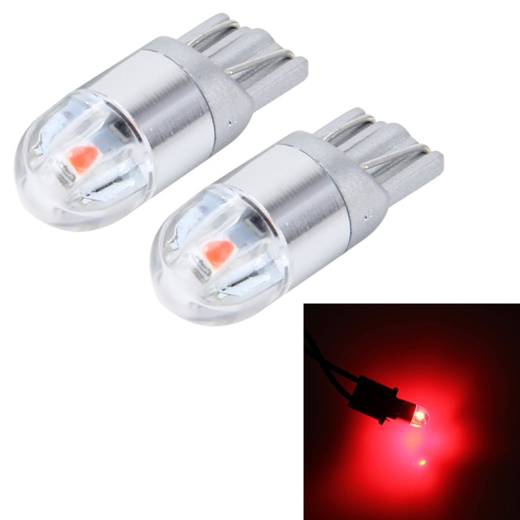 2 luci di ingombro per auto a LED T10 2W 2 SMD-3030 LED, DC 12V, 2 SMD-3030, 2 SMD-3030 LEDs