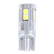 Lampada per luci di ingombro per auto a LED T10 5W 8 SMD-3030 da 2 pezzi, CC 12V, 8 SMD-3030 LEDs, T10+5W Red Light