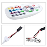 Lampada decorativa LED da tetto auto 18W RGB telecomandata