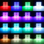 Lampada decorativa LED da tetto auto 18W RGB telecomandata