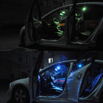 Lampada decorativa LED da tetto auto 18W RGB telecomandata