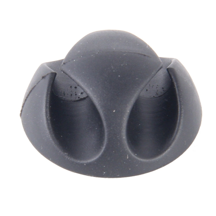 5 clip per cavi a doppio foro, sistema di gestione dei cavi e soluzione per organizzare i cavi, 5 PCS Double Cable Clips(Black), 5 PCS Double Cable Clips(Grey), 5 PCS Double Cable Clips(Brown)